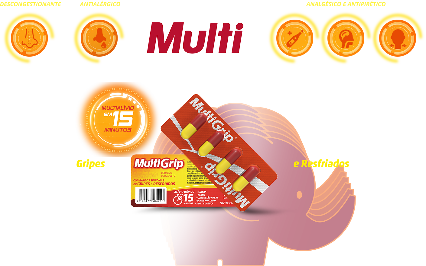 Embalagem Multigrip Blister
