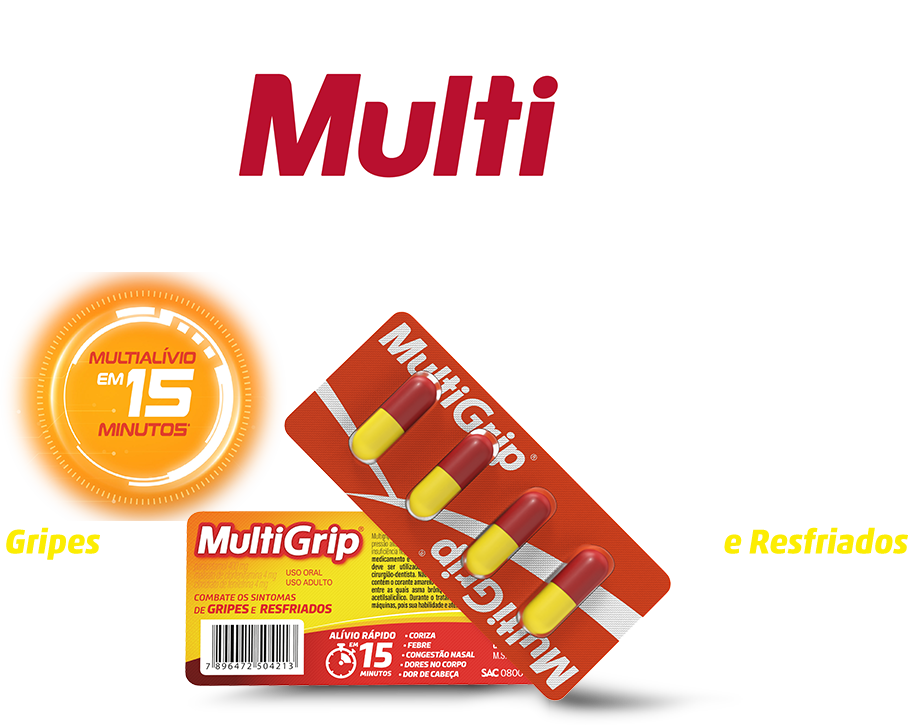 Embalagem Multigrip Blister